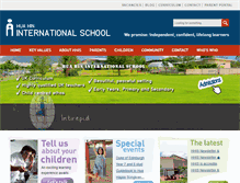 Tablet Screenshot of huahinschool.com